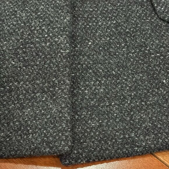 Lauren Ralph Lauren Women's Wool Blend Button-Up Jacket Black Charcoal Size 18W - Picture 5 of 12